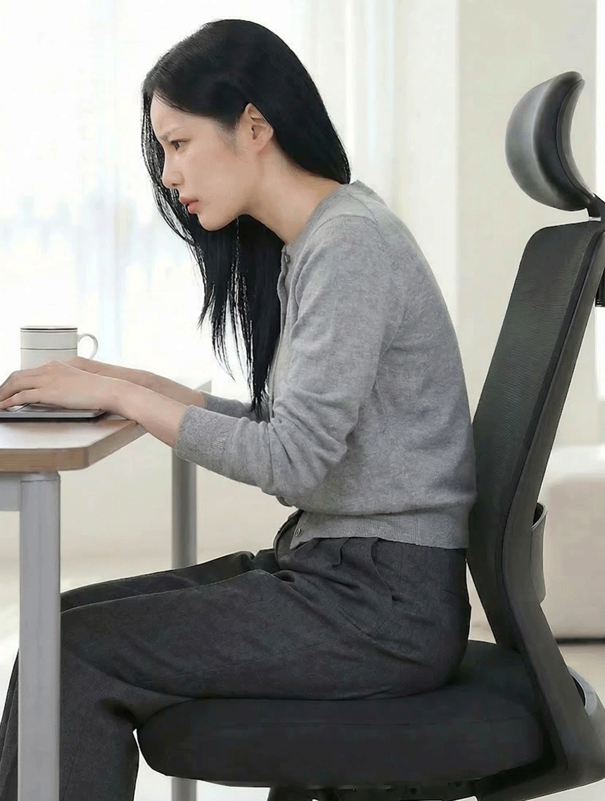 이솔홈 3D 메모리폼 등받이쿠션 기능성 허리 골반 자세교정 상세 이미지 8